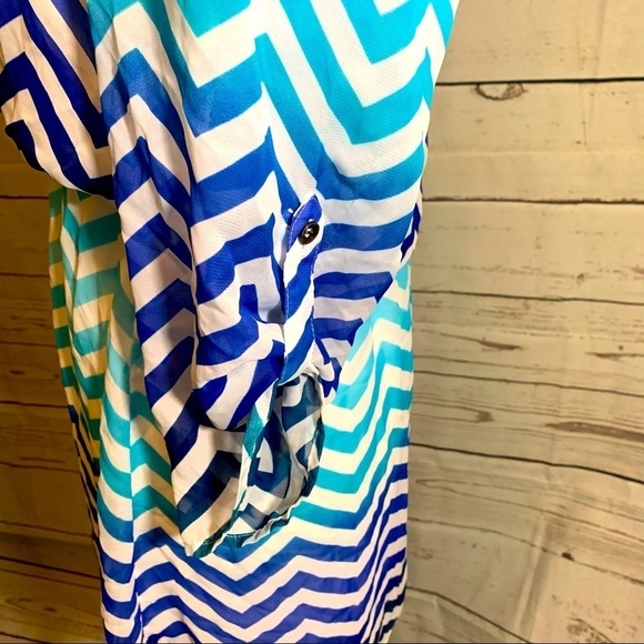 Speechless Chevron Dress Size Small - Picture 5 of 7